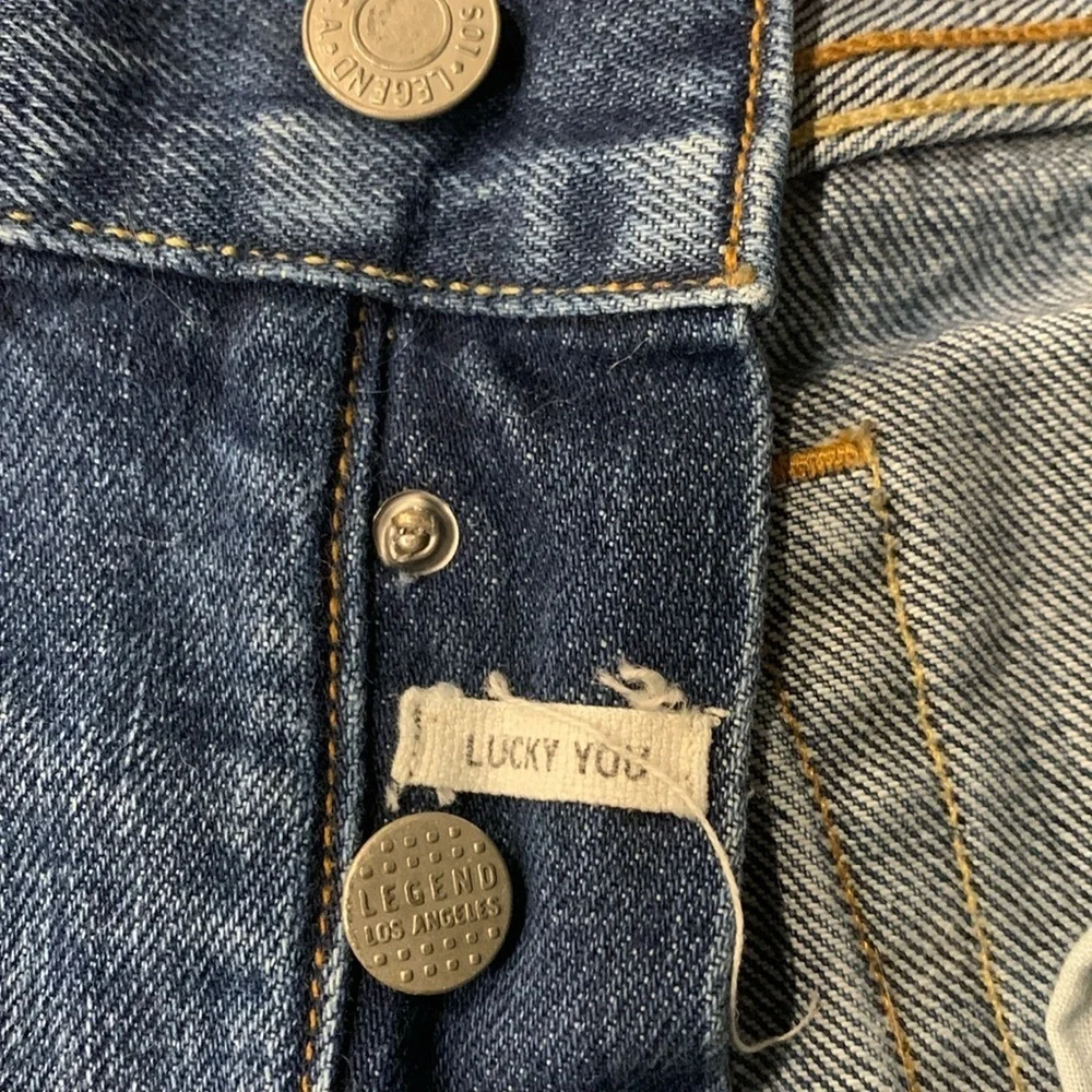 Lucky brand legend skinny jean 29x32, White Oak selvedge denim